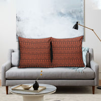 Polynesian Princess Inspired Tapa Pattern Pillow Cover