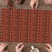Polynesian Princess Inspired Tapa Pattern Puzzle
