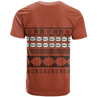 Polynesian Princess Inspired Tapa Pattern T Shirt