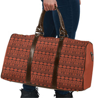 Polynesian Princess Inspired Tapa Pattern Travel Bag