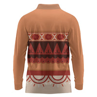 Polynesian Princess Inspired Cosplay Costume Long Sleeve Polo Shirt