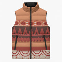 Polynesian Princess Inspired Cosplay Costume Sleeveless Puffer Jacket