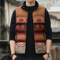 Polynesian Princess Inspired Cosplay Costume Sleeveless Puffer Jacket