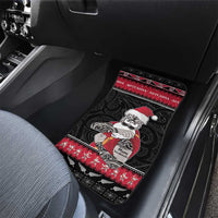 New Zealand Santa Tiki Christmas Car Mats Meri Kirihimete