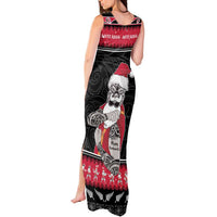 New Zealand Santa Tiki Christmas Tank Maxi Dress Meri Kirihimete LT05 - Polynesian Pride