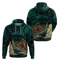 Personalised New Zealand Tamaki Herenga Waka Festival Hoodie Maori Pattern LT05 - Polynesian Pride