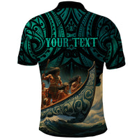 Personalised New Zealand Tamaki Herenga Waka Festival Polo Shirt Maori Pattern LT05 - Polynesian Pride