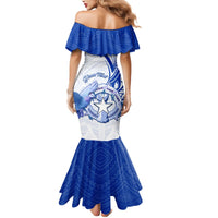 Personalised Northern Mariana Islands Commonwealth Day Mermaid Dress Simple Style LT05 - Polynesian Pride