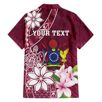 Personalised Cook Island Mangaia Gospel Day Hawaiian Shirt Floral Tribal Pattern LT05 - Polynesian Pride