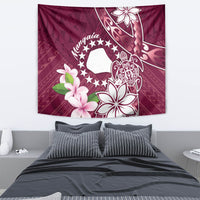 Cook Island Mangaia Gospel Day Tapestry Floral Tribal Pattern