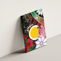 Vanuatu Shefa Day Canvas Wall Art Floral Pattern