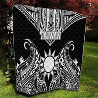 Taiwan Quilt Austronesian Tribal Tattoo Black - Polynesian Pride