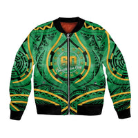 Cook Islands Constitution Day Bomber Jacket 60th Anniversary - Polynesian Pride