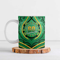 Cook Islands Constitution Day Ceramic Mug 60th Anniversary - Polynesian Pride