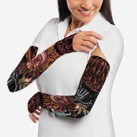 Aloha Halloween Arm Sleeves Horror Tiki Heavy Metal Style - Polynesian Pride