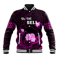 Hawaii Strong Maui Baseball Jacket Lahaina Is Not For Sale LT05 Unisex Pink - Polynesian Pride
