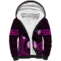 Hawaii Strong Maui Sherpa Hoodie Lahaina Is Not For Sale LT05 Unisex Pink - Polynesian Pride
