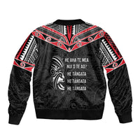 Aotearoa Toitu Te Tiriti Bomber Jacket New Zealand Honour The Treaty LT05 - Polynesian Pride