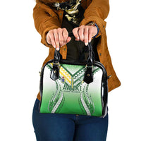 Cook Islands Avaiki Rugby Shoulder Handbag Go Champions - Polynesian Pride
