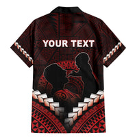 Personalised Tonga Happy Father's Day Family Matching Mermaid Dress and Hawaiian Shirt Ofa Lahi Atu Dad Polynesian Tribal LT05 - Polynesian Pride