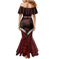 Personalised Tonga Happy Father's Day Mermaid Dress Ofa Lahi Atu Dad Polynesian Tribal LT05 - Polynesian Pride
