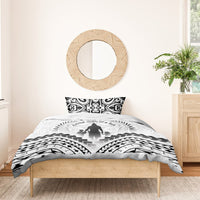 New Zealand Happy Father's Day Bedding Set Aroha Ahau Ki A Koe Papa Polynesian Tribal