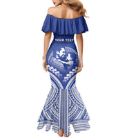 Personalised Samoa Happy Father's Day Mermaid Dress Ou Te Alofa Ia Te Oe Tama Dad Polynesian Tribal