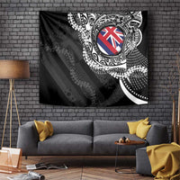 Hawaii Flag Day Tapestry Hawaiian Maile Lei