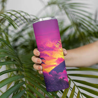 Hawaii Kilauea Volcano Skinny Tumbler There Is Pele Goddess Of The Volcano - Polynesian Pride