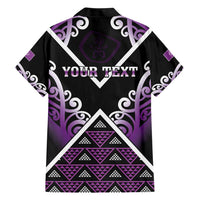Personalised Aotearoa Moriori Family Matching Short Sleeve Bodycon Dress and Hawaiian Shirt Maori Pattern New Zealand LT05 - Polynesian Pride