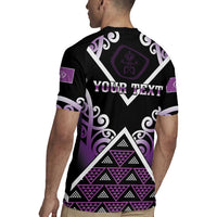 Personalised Aotearoa Moriori Rugby Jersey Maori Pattern New Zealand - Polynesian Pride