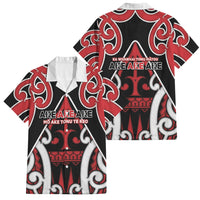 New Zealand Maori Language Week Family Matching Summer Maxi Dress and Hawaiian Shirt Mo Ake Tonu Te Reo