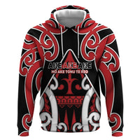 New Zealand Maori Language Week Zip Hoodie Mo Ake Tonu Te Reo