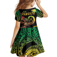 Halo Vanuatu Family Matching Puletasi and Hawaiian Shirt Beautiful Woman Dancing LT05 - Polynesian Pride
