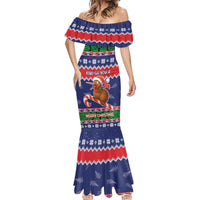 New Zealand Christmas Mermaid Dress Kiwi-sh You A Merry Christmas - Polynesian Pride