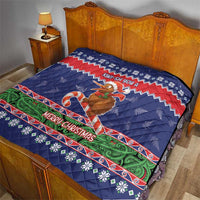 New Zealand Christmas Quilt Kiwi-sh You A Merry Christmas - Polynesian Pride