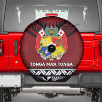Tonga Constitution Day Spare Tire Cover Tongan Kupesi Ngatu Pattern