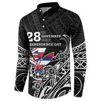 Hawaii November 28th Is My Independence Day Button Sweatshirt