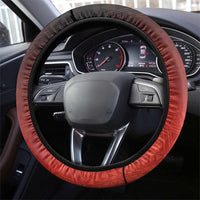 Hawaii and Japan Together Steering Wheel Cover Polynesian Art Tattoo With Cranes And Sakura LT05 - Polynesian Pride