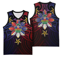 Haiti Philippines Basketball Jersey Haitian Coat Of Arms With Filipino Sun