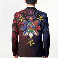 Haiti Philippines Blazer Haitian Coat Of Arms With Filipino Sun