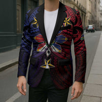 Haiti Philippines Blazer Haitian Coat Of Arms With Filipino Sun