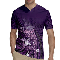 Samoa Tatau Marlin Rugby Jersey With Siapo Motifs Violet