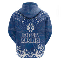 Wikin te Taetae ni Kiribati Zip Hoodie Pacific Tapa Pattern