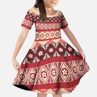 Tonga Language Week Family Matching Tank Maxi Dress and Hawaiian Shirt Lea Faka-Tonga Everyday - Polynesian Pride