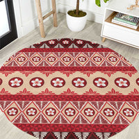 Tonga Language Week Round Carpet Lea Faka-Tonga Everyday - Polynesian Pride