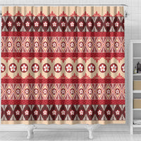 Tonga Language Week Shower Curtain Lea Faka-Tonga Everyday - Polynesian Pride