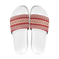 Tonga Language Week Slide Sandals Lea Faka-Tonga Everyday - Polynesian Pride