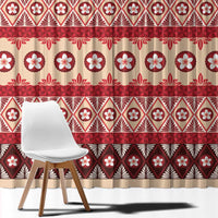 Tonga Language Week Window Curtain Lea Faka-Tonga Everyday - Polynesian Pride