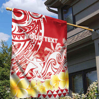 Personalised Tahiti Surfing Garden Flag Polynesian Style LT05 - Polynesian Pride